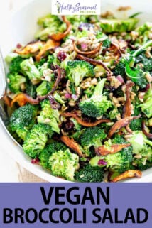 Broccoli Salad text overlay