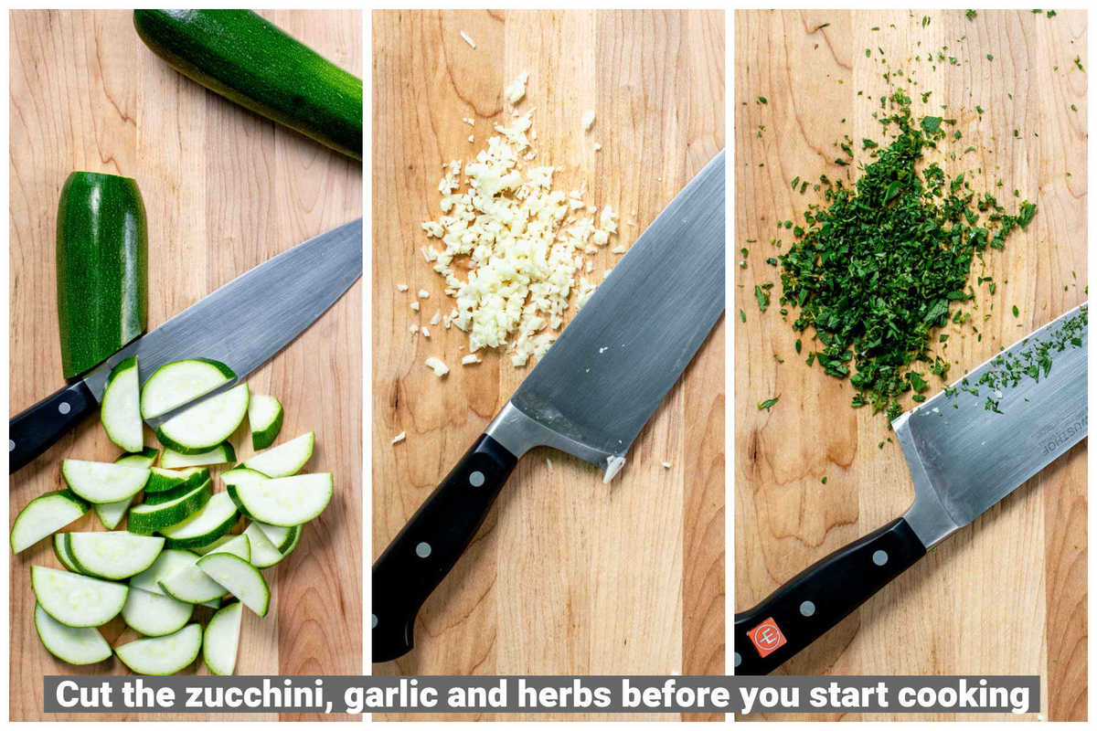 prepared ingredients