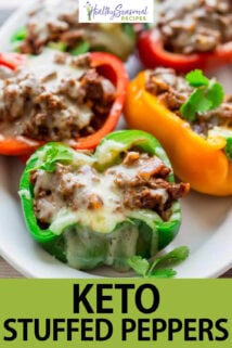 stuffed peppers text overlay