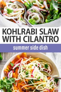 kohlrabi slaw text overlay