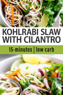 kohlrabi slaw text overlay