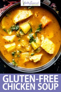 chicken soup text overlay