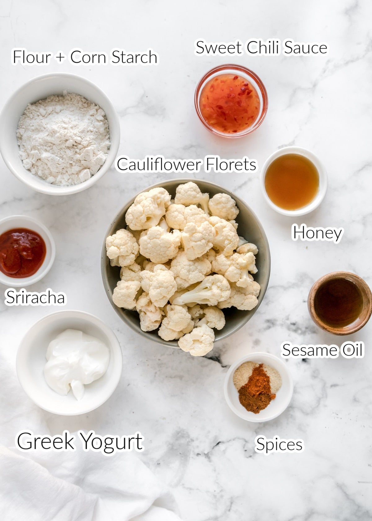 ingredients for this recipe with the label