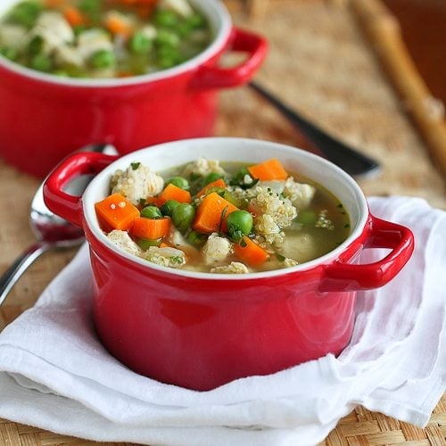Image for Chicken Soup Recipe with Quinoa & Vegetables