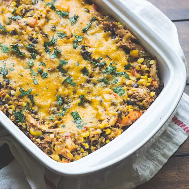Image for Hatch Chile Southwestern Quinoa Casserole