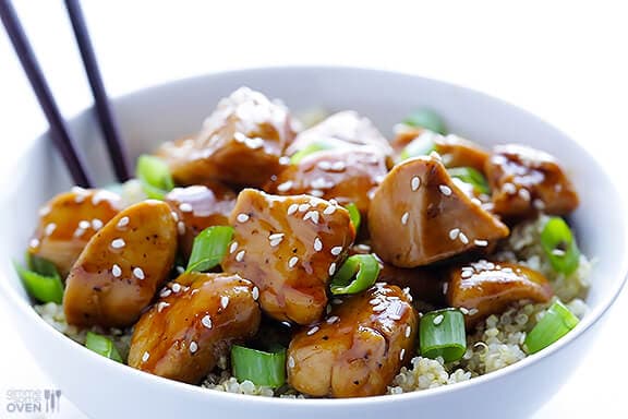 Image for Sesame Chicken with Quinoa