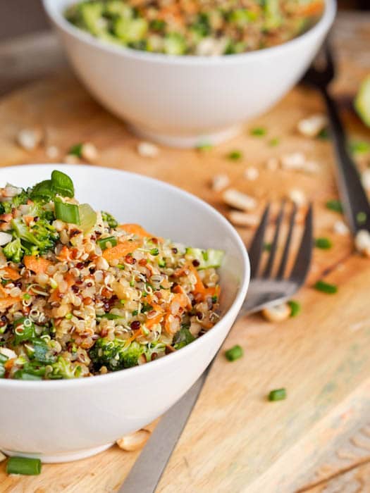Image for Thai Veggie Quinoa Bowl Recipe
