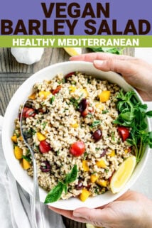 Vegan Barley Salad