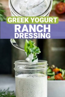 THE DRESSING IN A JAR WITH TEXT OVERLAY