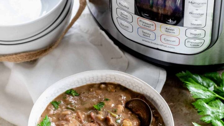 Image for Instant Pot Ham and 15 Bean Soup