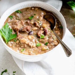instant pot ham and bean soup