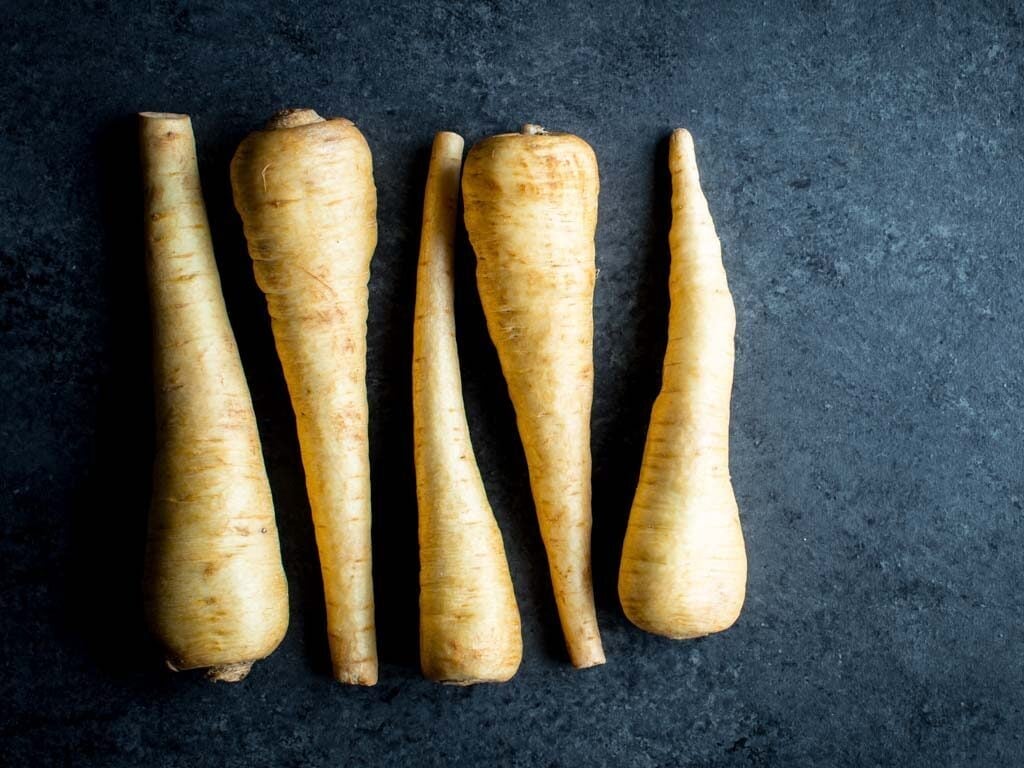 whole parsnips