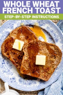 instructions to make whole wheat french toast