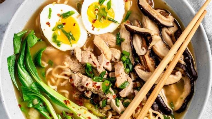 Image for Bok Choy Ramen Soup {with Chicken}