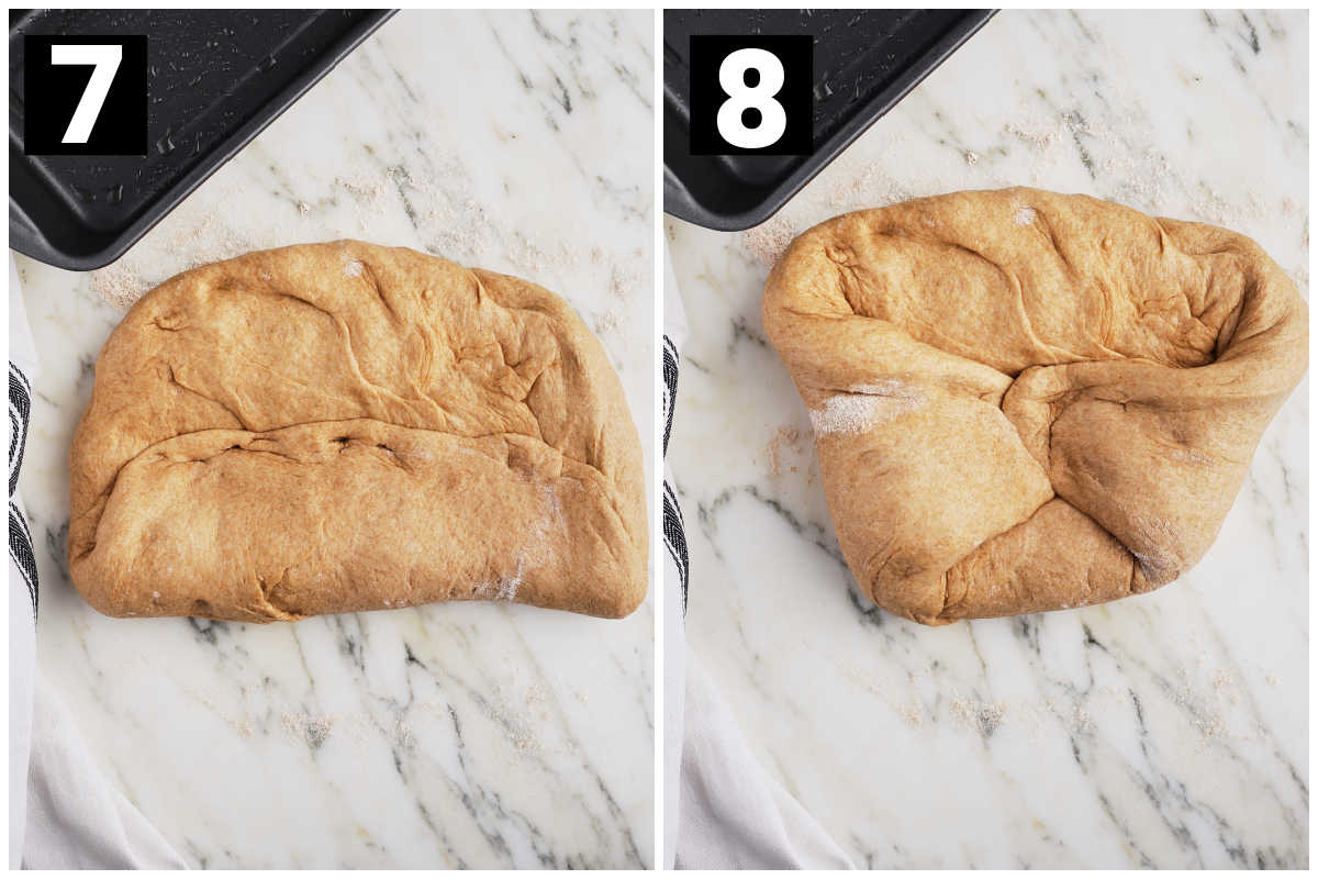 folding dough