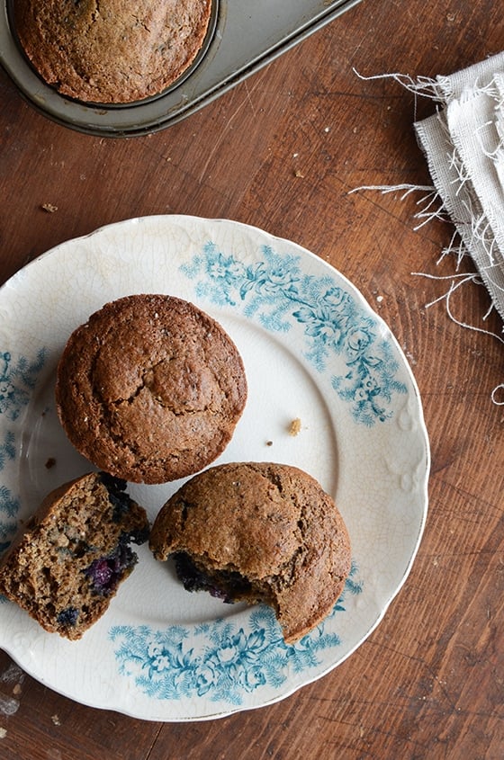 Image for Blueberry, Buckwheat + Chia Seed Muffins 