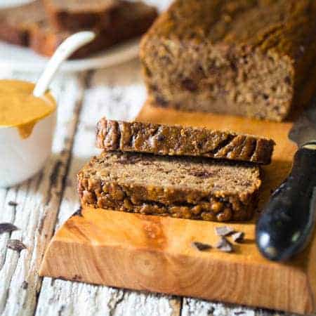 Image for Almond Paleo Banana Bread with Chocolate| Food Faith Fitness