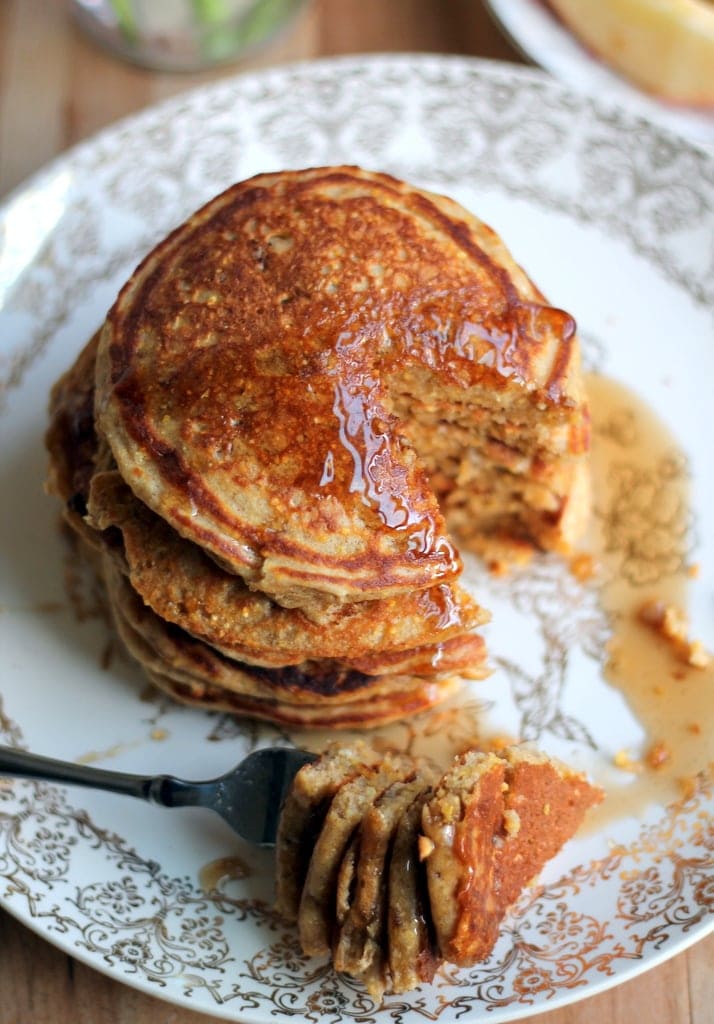 Image for Apple Cider Maple Sausage Cornmeal Pancakes 