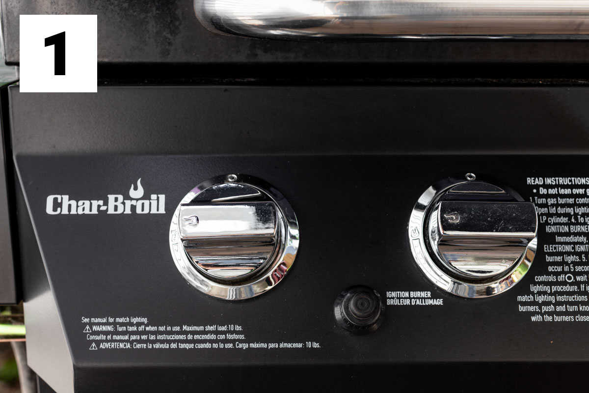 preheat the grill