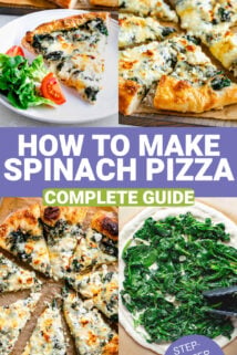 the pizza with text overlay
