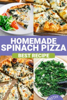 the pizza with text overlay