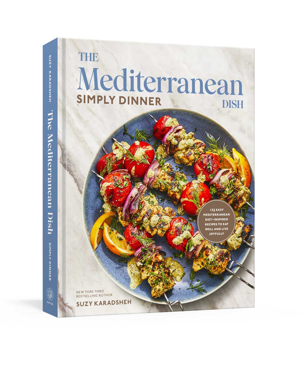 the cookbook cover in 3-d