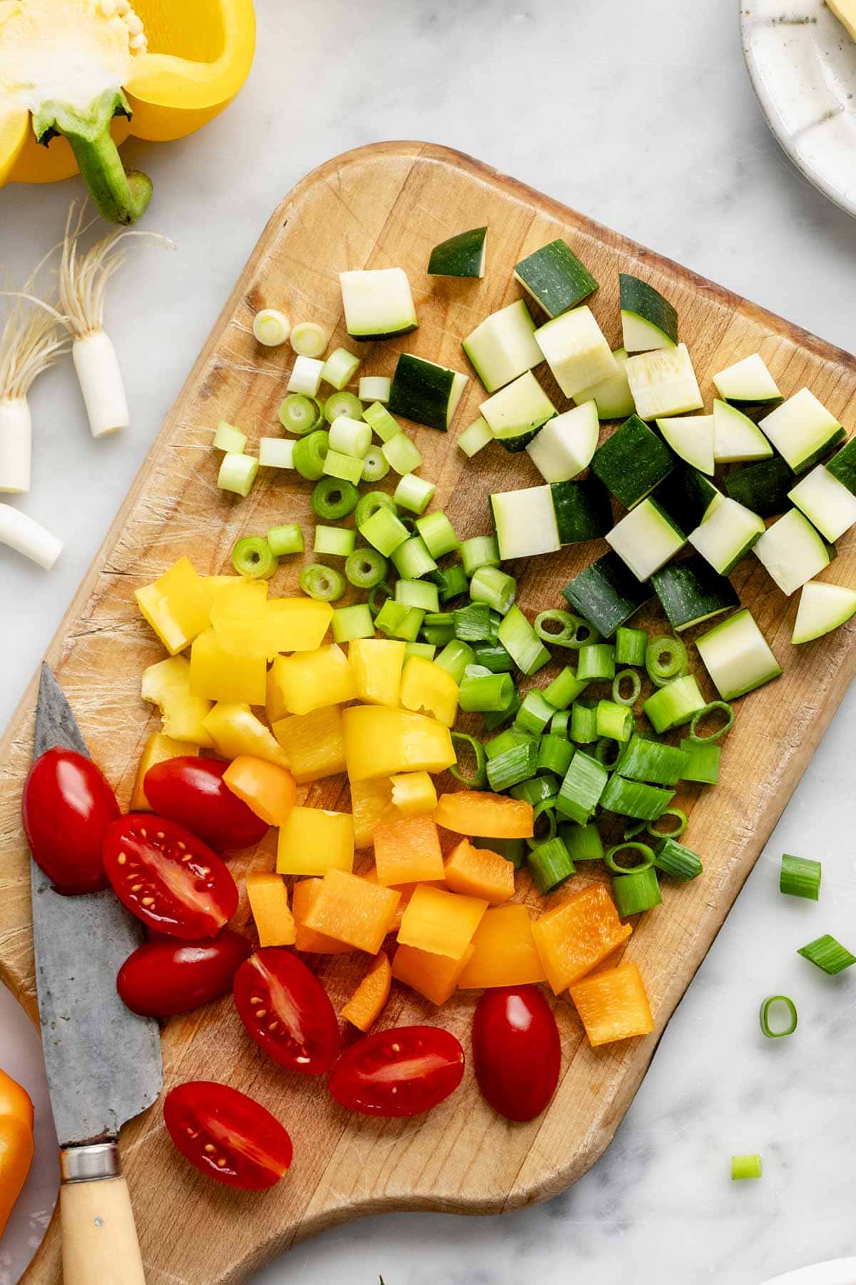 the best veggies to use in a frittata