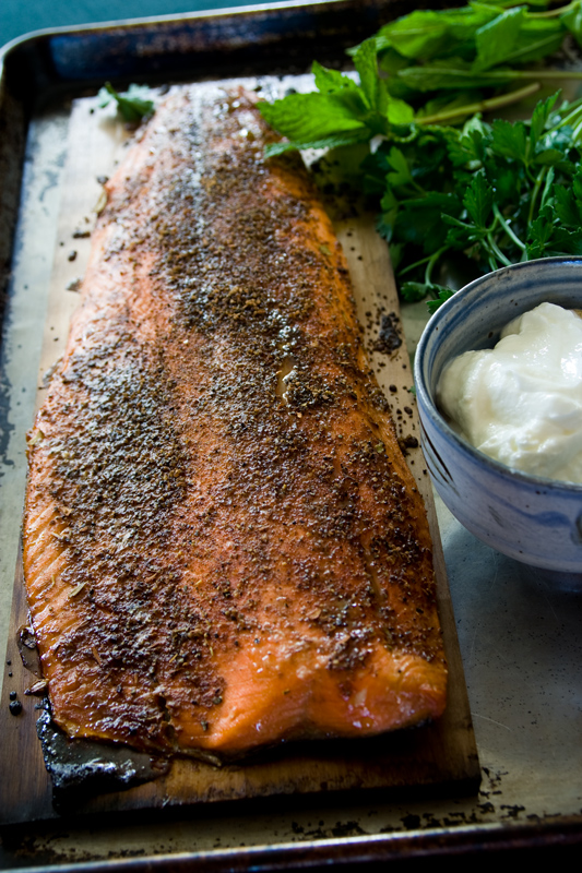 cedar plank salmon Garam Masala Cedar Plank Salmon
