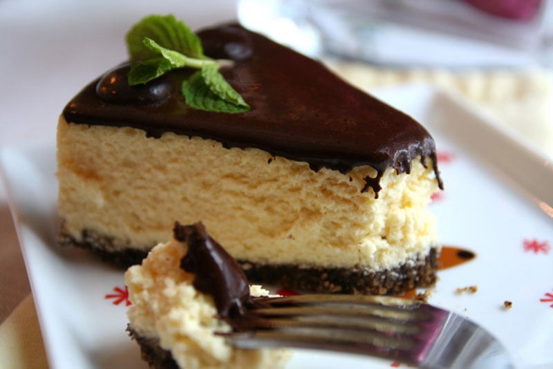 Peppermint Patty Cheesecake
