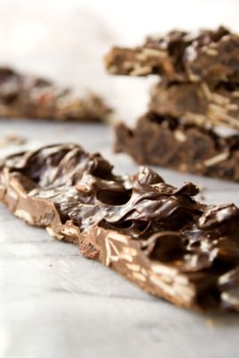 Cherry Almond Chocolate Bark